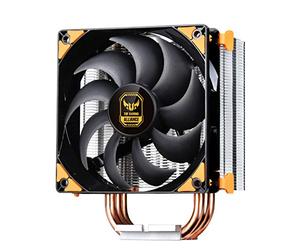 Silverstone Technology AR01-V3 Argon Series Refroidisseur de processeur avec 3 tuyaux de chaleur à contact direct et ventilateur PWM 120 mm