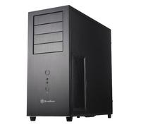 SilverStone Technology ATX Boîtier d'ordinateur avec Panneau Avant en Aluminium SST-TJ04B-E-USA
