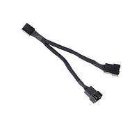 SilverStone Technology Câble répartiteur de ventilateur PWM 1 à 2 manchons noir (CPF01)