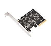 SilverStone Technology ECU07, Carte hôte PCIe USB 3.2 SuperSpeed Key-A Type-C Gén 2x2 Interne 20Gbps, SST-ECU07