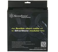 SilverStone Technology Ensemble de câbles courts plats et flexibles conçus pour les blocs d'alimentation modulaires PP05-E