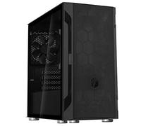 SilverStone Technology FARA SST-FAH1MB-G Boîtier Micro-ATX en Verre trempé H1M avec Support Mini-DTX et Mini-ITX Noir