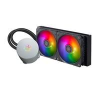 SilverStone Technology IceMyst 240, Refroidisseur liquide tout-en-un de qualité Premium avec éclairage ARGB, SST-IM240-ARGB
