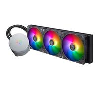 SilverStone Technology IceMyst 420, Refroidisseur liquide tout-en-un de qualité Premium avec éclairage ARGB, SST-IM420-ARGB