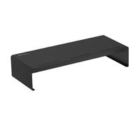 Silverstone Technology MR03, Noir, Support d’écran avec Support Amovible pour téléphone, Support pour Casque et Plateau de Rangement, SST-MR03B