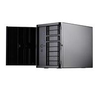 SilverStone Technology Premium Mini-ITX/DTX Petit boîtier d'ordinateur NAS Noir (DS380B)