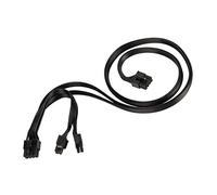 SilverStone Technology Répartiteur PP13 EPS 8 Broches vers EPS 8 Broches + (4 + 4) Broches pour Blocs d'alimentation Silverstone