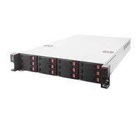 SilverStone Technology RM22-312, Châssis de Stockage à Montage en Rack pour Disque Dur/SSD 2,5"/3,5" 12 Baies 2U avec Interface Mini-SAS HD SFF-8643 12 GB/s, SST-RM22-312