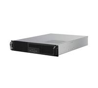 SilverStone Technology RM23-502, Châssis de Serveur de Stockage Industriel ATX rackable Double Baie de Disque 5,25 Pouces 2U avec Interface USB 3.1 Gen1, SST-RM23-502