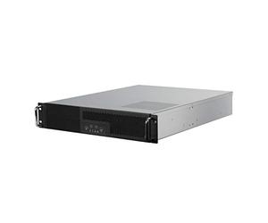 SilverStone Technology RM23-502, Châssis de Serveur de Stockage Industriel ATX rackable Double Baie de Disque 5,25 Pouces 2U avec Interface USB 3.1 Gen1, SST-RM23-502