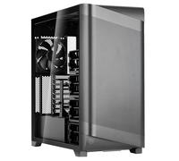 SilverStone Technology SETA A2 Une véritable expérience de Haut débit d’air Un châssis de Tour intermédiaire exceptionnellement Polyvalent, Noir, SST-SEA2Y-BG