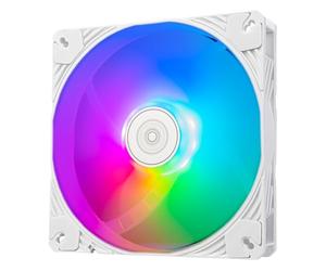 SilverStone Technology Shark Force 140 ARGB, Ventilateur ARVB PWM de 140mm aux performances améliorées, SST-SF140W-ARGB (blanco)