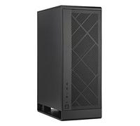 SilverStone Technology SST-ALG1MB - Alta Micro-ATX Chassis Tour avec Design à Effet de Pile, Noir
