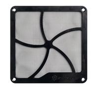 SilverStone Technology SST-FF122B Lot de 2 filtres de ventilateur ultra fins avec aimant de refroidissement 120 mm