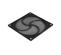 SilverStone Technology SST-FF125B - Filtre antipoussière pour Ventilateur HiFlow 120 mm, Aimant, Noir