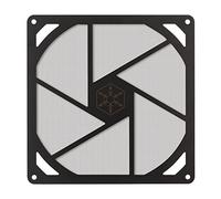 SilverStone Technology SST-FF181B Silverstone FF181B - Filtre de Ventilateur magnétique ultrafin de 180mm, Compatible avec la Plupart des Ventilateurs et aérations de 180mm