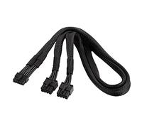 SilverStone Technology SST-PP12-EPS - 2 câbles d’Alimentation EPS 8 Broches (Bloc d’Alimentation) vers 12 Broches GPU