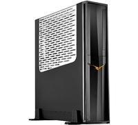 SilverStone Technology SST-RVZ02B-W - Raven Boîtier PC Gamer Mini-ITX, avec fenêtre, Noir