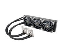 SilverStone Technology SST-XE360PDD, Système de Refroidissement Liquide Tout-en-Un Triple 120 mm Avancé avec Double Pompe et Double Bloc CPU