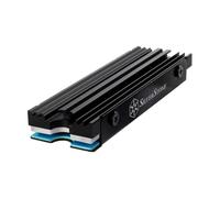 Silverstone Technology TP07B SST-TP07B Kit de refroidissement SSD M.2 en alliage d'aluminium ultra fin