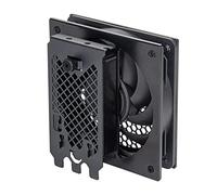 SilverStone Technology Ventilateur de refroidissement GPU externe, 120 mm, 1500 tr/min, 26 dB, compatible avec les boîtiers de nouvelle génération avec ouverture ininterrompue