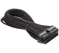 PP07 - Rallonge de câble d'alimentation - ATX 24 broches (F) pour ATX 24 broches (M) - 30 cm - noir