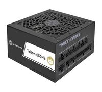 SilverStone Triton 650Rz - Bloc d’Alimentation ATX entièrement modulaire ATX 3,1 et PCIe 5 650W Cybenetics Gold, SST-TR650R-GM