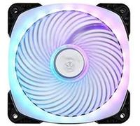 SilverStone SST-AP124-ARGB - Série Air Penetrator Ventilateur PWM pour ordinateur 120mm, roulement à billes, lame transparente avec cadre noir, flux d'air élevé, LED RGB adressable