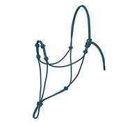 Silvertip Weaver Leather Licol en Corde à Quatre nœuds, Bleu/Noir, Taille L