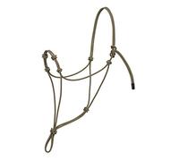 Silvertip Weaver Leather Licol en Corde à Quatre nœuds, Noir/Brun Clair, Taille S