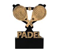 SilverTrophy: Trophée de padel, prix tennis, gagnant, finaliste, tournoi, club ligue, journée de bureau, cadeau amusant, raquette et ballon, prix de match d'équipe, école, événement, mini tasse noire