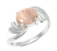 SILVERTROVE avec pierre précieuse Onyx noir cabochon Bague plaquée argent Pour homme et femme Cadeau Toutes tailles Bijoux CRG1259BX_74 (23.6)