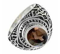 SILVERTROVE Bague avec pierre précieuse Argent sterling 925 Argent sterling 925 Pour homme et femme Cadeau Toutes tailles Bijoux CRG1219AD_64 (20.4)