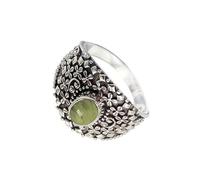 SILVERTROVE Bague avec pierre précieuse Pour homme et femme Argent sterling 925 Toutes tailles Fait main Cadeau Bijoux CRG1118CH_47 (15.0)