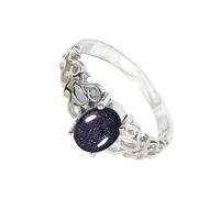 SILVERTROVE Bague avec pierre précieuse Pour homme et femme Argent sterling 925 Toutes tailles Fait main Cadeau Bijoux CRG1121CA_66 (21.0)