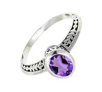SILVERTROVE Bague avec pierre précieuse Pour homme et femme Argent sterling 925 Toutes tailles Fait main Cadeau Bijoux CRG1146AC_60 (19.1)