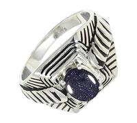 SILVERTROVE Bague avec pierre précieuse Pour homme et femme Argent sterling 925 Toutes tailles Fait main Cadeau Bijoux CRG1169CA_53 (16.9)