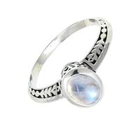 SILVERTROVE Bague avec pierre précieuse Pour homme et femme Argent sterling 925 Toutes tailles Fait main Cadeau Bijoux CRG1146BO_73 (23.2)
