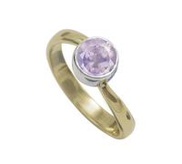 SILVERTROVE Lavande Quartz Lab Cultivé Pierre Précieuse 925 Bague En Argent Sterling Hommes Femmes Déclaration Cadeau Bague Bijoux Faits À La Main CRG1091AX_68 (21.6)