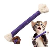 Silvervine Jouet à mâcher pour chat - Jouet à mâcher naturel pour le nettoyage des dents - Mélange de chat et de menthe népitelle - Jouet pour chat