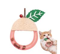 Silvervine Jouet interactif naturel pour chat Résistant aux morsures | Jouet de nettoyage des dents pour animaux de compagnie pour mordre, mastiquer, faire ses griffures, exercice