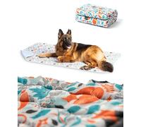 SILVERWOOF Tapis Absorbant Lavable pour Grands Chiens XXL - 2X Plus absorbants - Tapis de propreté imperméable et réutilisable - Alèse Chiots - Pipi Pad éducateur antidérapant, Anti-odeurs - 90x160cm