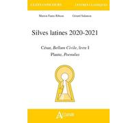 Silves latines 2020-2021 - César, bellum civile, livre I Plaute, Poenulus