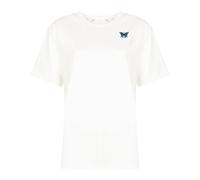 Silvian Heach - T-Shirt Décontracté Papillon - Femme - Tops - Blanc - Taille: 38 FR