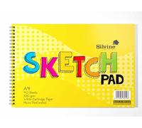 Silvine A4 Spiral Sketch Pad