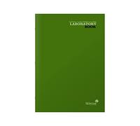 Silvine Cahier de laboratoire A4 75 g/m² 80 pages 1 5 10 mm - Couleur : Grn