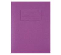 Silvine eX100 übungsheft 80 pages lignées avec marge 229 x 178 mm violet lot de 10