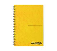 Silvine Luxpad Carnet de notes ligné A5 120 pages Jaune