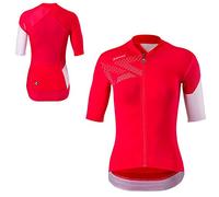 SILVINI Maillot de Cyclisme à Manches Courtes Rosalia - pour Femme, Femme, Rubis/Rose, m