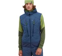 Gilet de ski alpin homme Silvini Polaro marine-citron vert L
